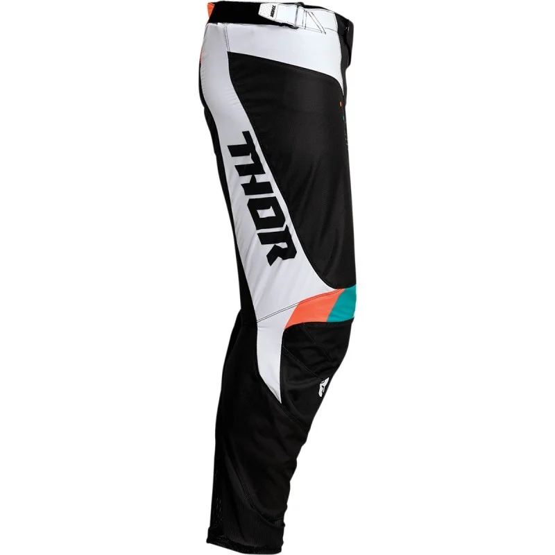 Pantalon Cross Thor Pulse React blanc/noir 2022