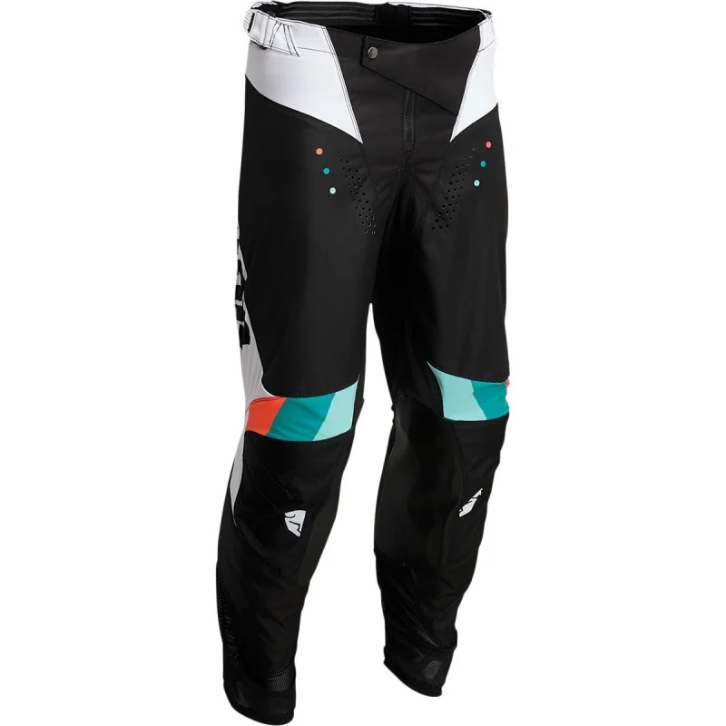Pantalon Cross Thor Pulse React blanc/noir 2022