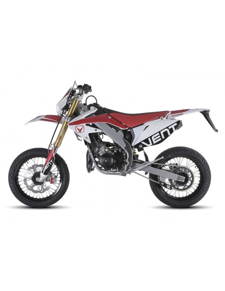 Moto Vent motard derapage 50cc 2021- Vent50white VENT Moto