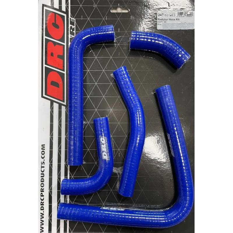Tubi radiatore DRC blu Kawasaki KXF 250 2020