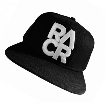 Snapback Racr Logo NEW White SNAPLOGONEWWHITE RACR Caps and beanies