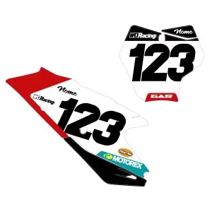 Dekor Startnummerntafel Factory