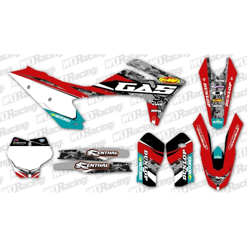 Grafiche GasGas Camo