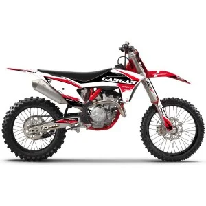 Dekorset GasGas Evolution - weiss