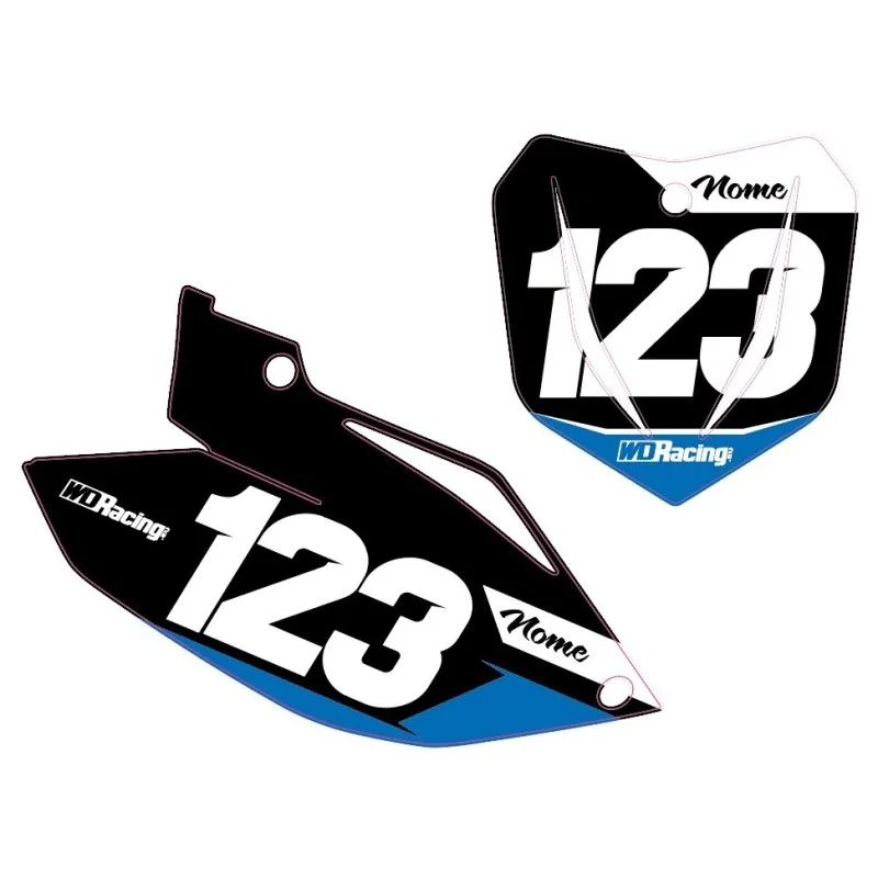 Dekor Startnummerntafel TM Race 1