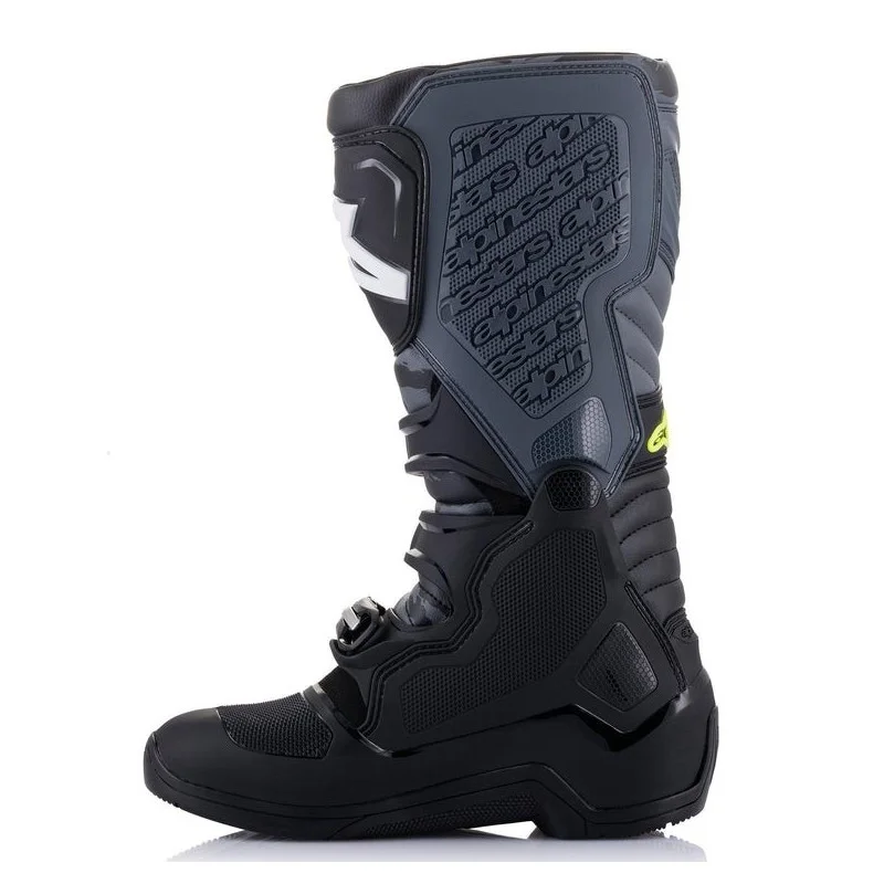 Stivali Alpinestars Tech 5 Nero/Grigio/Giallo Fluo