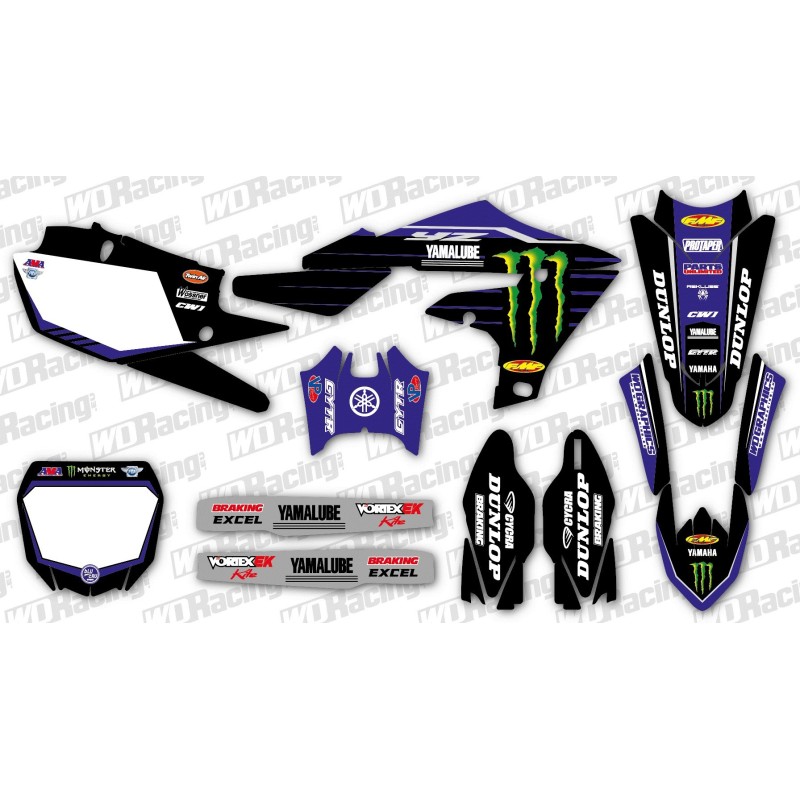 Kit Autocollants Yamaha STAR RACING 22