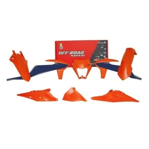 Plastic kit Rtech Ktm EXC/XC 2020- orange-blue