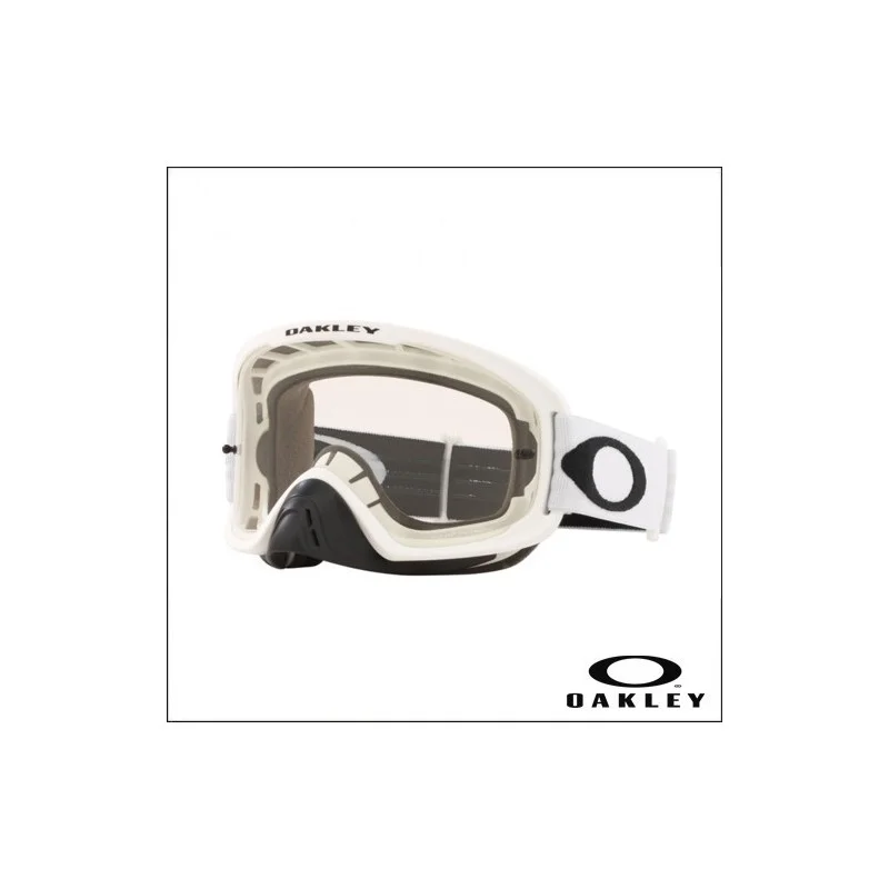 Crossbrille Oakley O Frame 2 weiss with Clear Lens