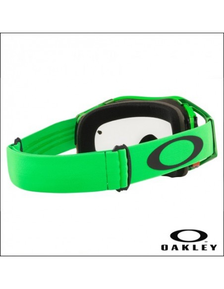 Occhiale I maschera Oakley Airbrake MX Moto Green OO7046-A8