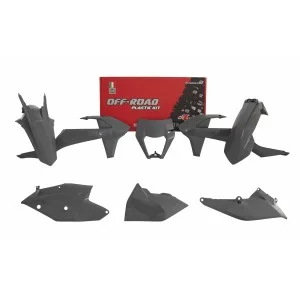 Plastic kit Ktm EXC/EXCF 2017-2019 quantum grey