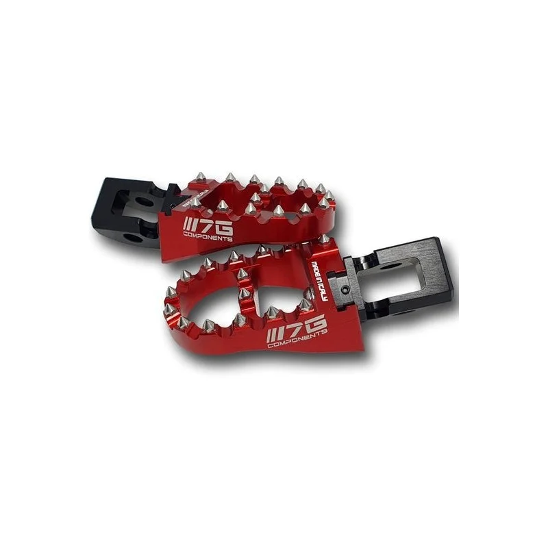 Pedane 7G components EVO2 regolabili in altezza +- 1.25cm Beta 2020-