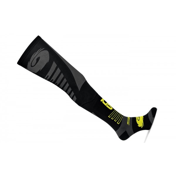 Calze Cross Extra-Lunghe Sidi Nere-Giallo Fluo PCACROSSXX