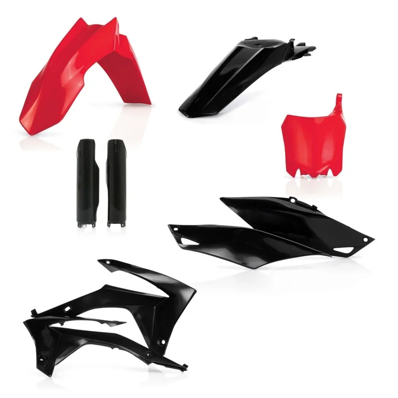 Kit plastiche Acerbis per Honda CRF 450 13-16 CRF 250 14-17 rosso/nero