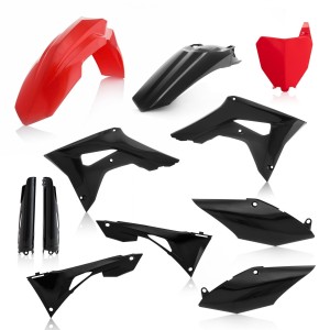 Kit plastiche Acerbis per Honda CRF 450 19-20 CRF 250 19-21 rosso/nero