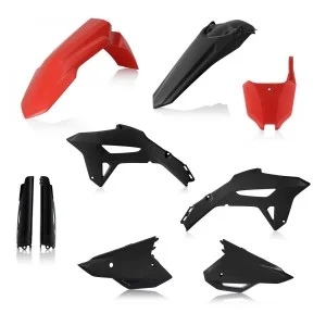 Kit plastiche Acerbis per Honda CRF 450 21- CRF 250 22- rosso/nero