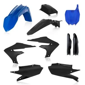Kit plastiche Acerbis per Yamaha YZF 450 18- YZF 250 19- nero/blu