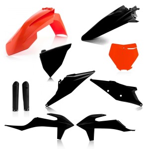 Plastikset Acerbis KTM SX/SXF 2019-2022 schwarz/Orange