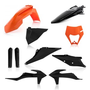 Kit plastiche Acerbis per KTM EXC/EXCF 2020- nero/arancione