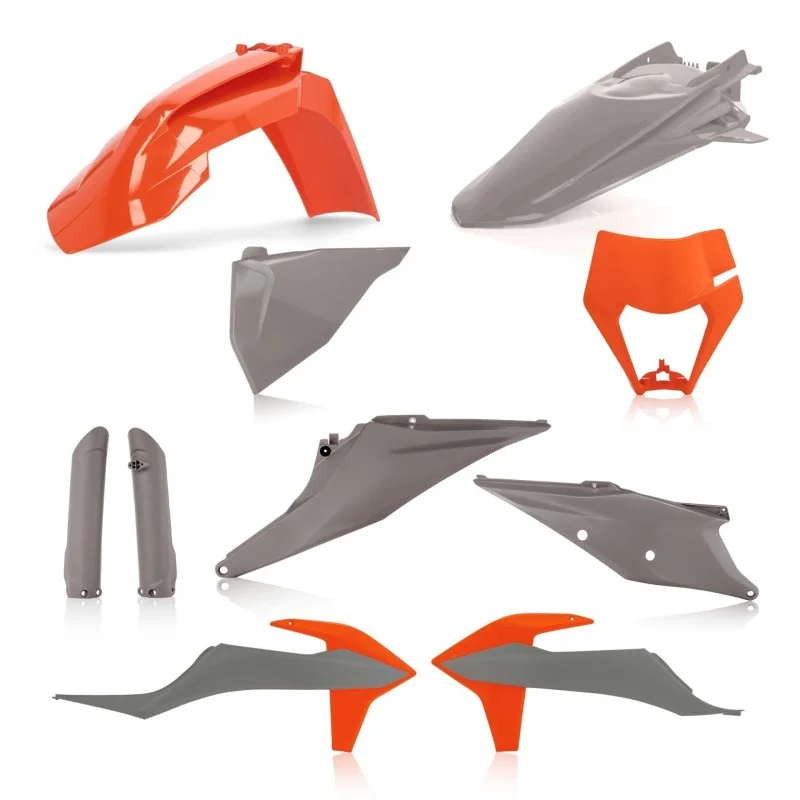 Kit plastiche Acerbis per KTM EXC/EXCF 2020- grigio/arancio
