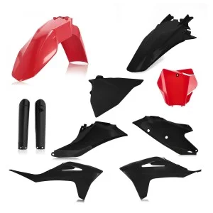 Kit Plastique Complet Acerbis GasGas MC-MCF 2021- rouge/noir