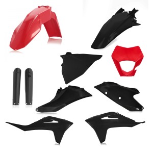 Plastikset Acerbis GasGas EC-ECF 2021- rot/schwarz