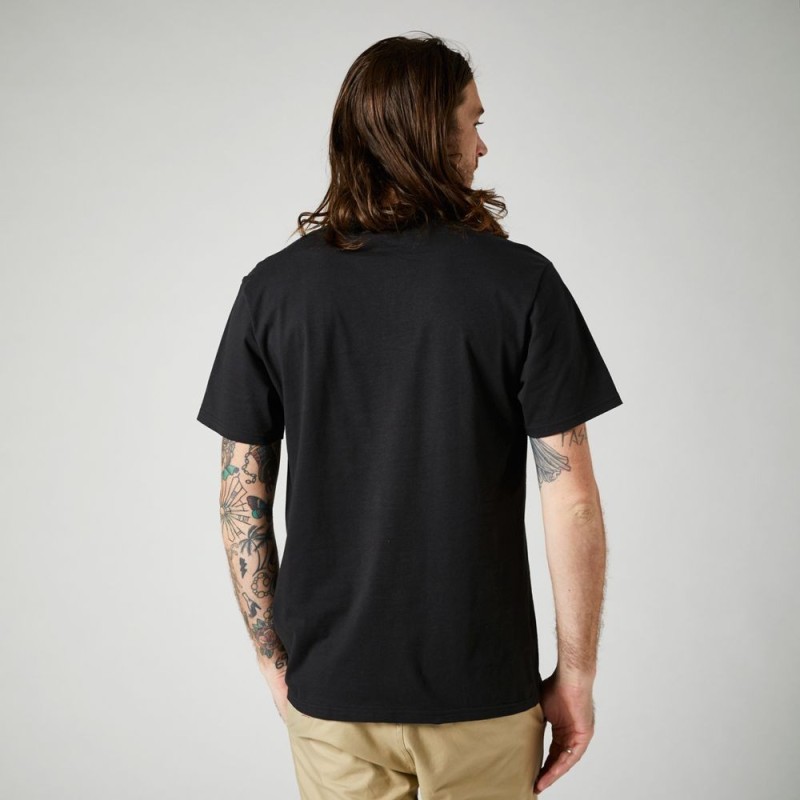FOX KAWASAKI STRIPES PREMIUM TEE 2022 noir