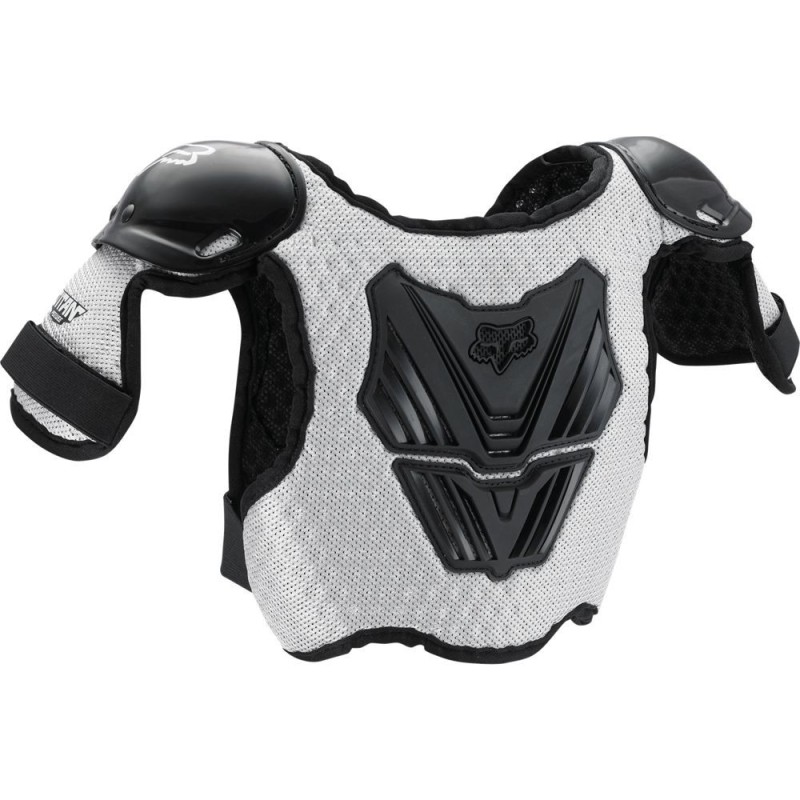 FOX Peewee Titan Roost Deflector black/Silver