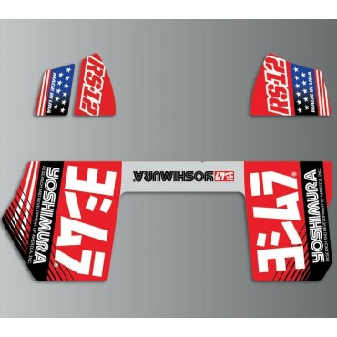 Yoshimura Decal set RS12 RS12-BN005R Yoshimura Parts & Accessories