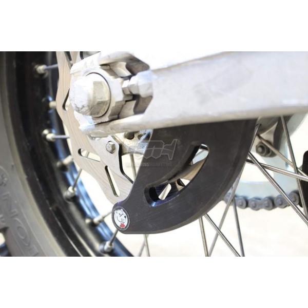 Rear brake disc protection by AXP AXPROTDISC  Skid plate-radiator guards