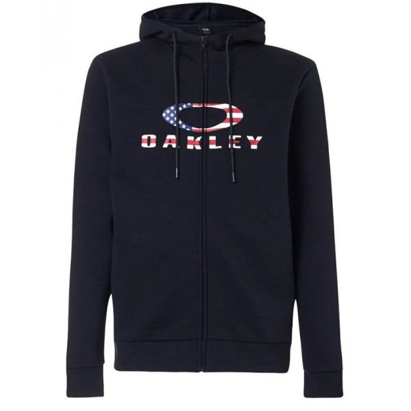 Hoodie Oakley Bark FZ 2.0 Black/America Flag FOA402598-01V Oakley hoodies-sweaters-Jacket