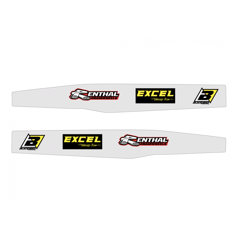Schwingen-Aufkleber transparent für Ktm SX-SXF 07-10 XC/EXC 08-