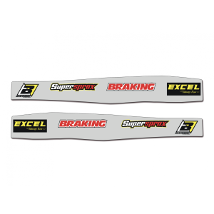 Autocollants de bras oscillant Yamaha YZF 09- WRF 15-