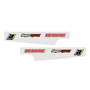 Transparent swingarm decals Yamaha YZF 98-08 WRF 08-14 YZ 96-