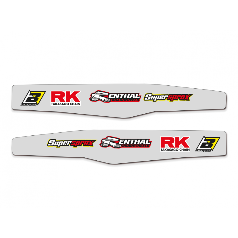 Transparent swingarm decals Husqvarna TC/FC 16- TE/FE 17-