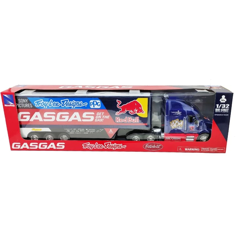 Team Truck red Bull GASGAS Factory Racing Team Truck 1:32