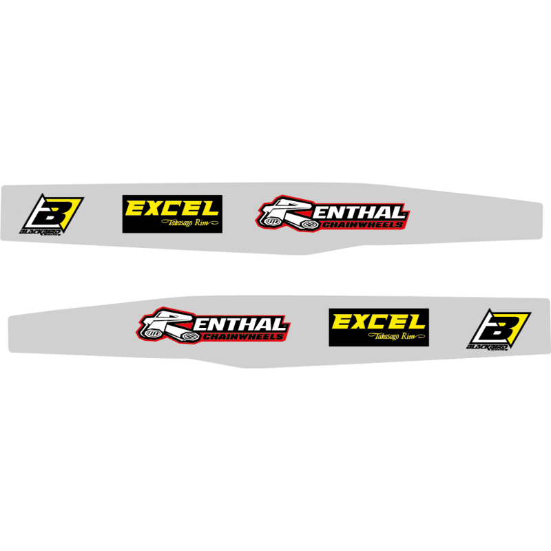 Transparent swingarm decals GasGas EC-ECF