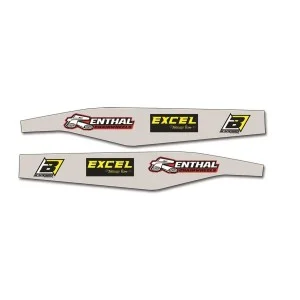 Adesivi forcelloni trasparenti per GasGas MC-MCF