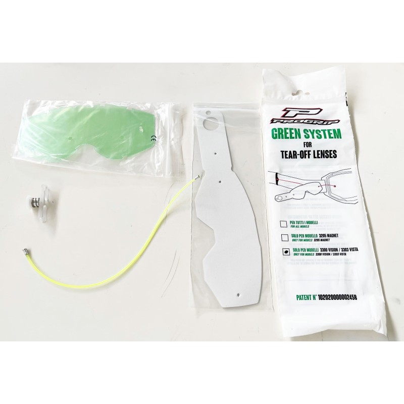 Green System per lenti a strappo ProGrip VISTA