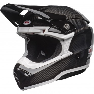 Helmet Bell Moto 10 Spherical black/white gloss Bell