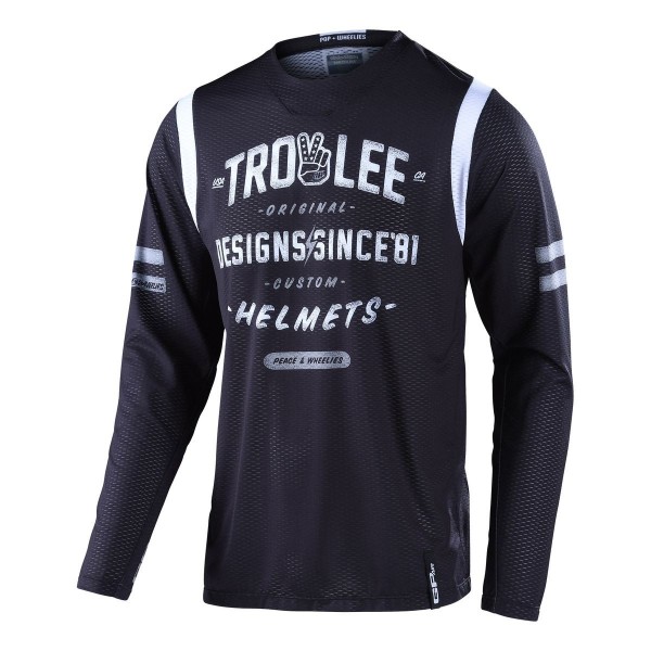 Maglia Troy Lee Desing GP AIR Roll Out Nera 2022 Troy lee Designs