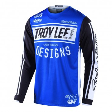 Jersey Troy Lee Design Race 81 blue 30733601 Troy lee Designs Combo Jersey & Pant Motocross/Enduro