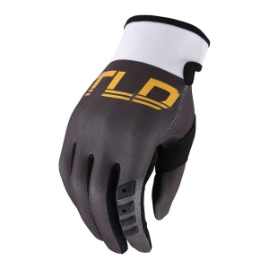 Guanti Donna Troy Lee Design GP Grigi/Oro