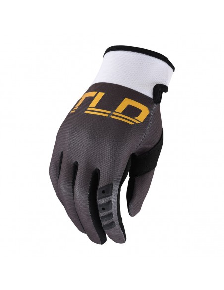 Gloves Woman Troy Lee Desing GP Gray/Gold 2022 40878602 Troy lee Designs Gloves