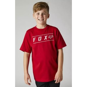 T-Shirt Youth FOX Pinnacle red