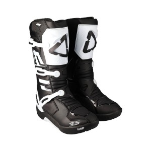 Motocross Stiefel Leatt Junior 3.5 schwarz/weiss