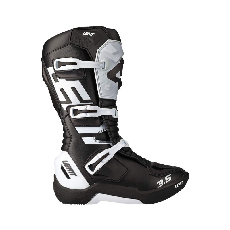 Motocross Stiefel Leatt Junior 3.5 schwarz/weiss