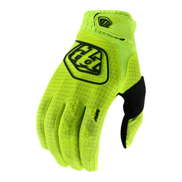 Gloves Youth Troy Lee Design AIR Flo Yellow 406785055 Troy lee Designs Kids Motocross Gloves
