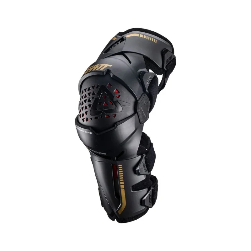 KNEE BRACE Z-FRAME (PAIR) noir/Gold