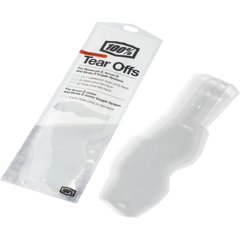 Lenti a strappo 100% per occhiali junior Strata 2 Accuri 2 20pz 26020943